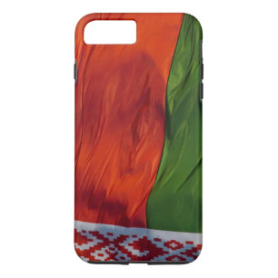 Waving Flag of Belarus iPhone 8 Plus/7 Plus Case