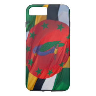 Waving Flag of Dominica iPhone 8 Plus/7 Plus Case
