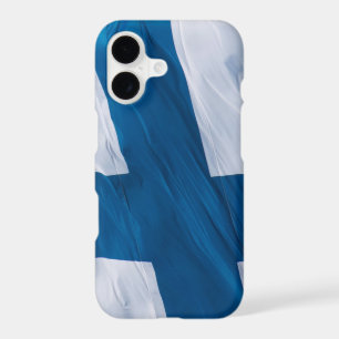 Waving Flag of Finland