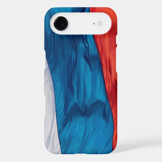 Waving Flag of Russia Case-Mate iPhone Case (Back)