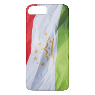 Waving Flag of Tajikistan iPhone 8 Plus/7 Plus Case