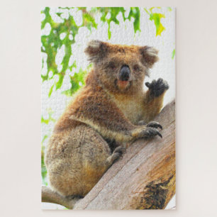 WAVING KOALA 20x30 INCH Jigsaw Puzzle