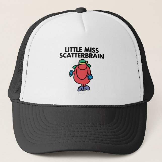 Waving Little Miss Scatterbrain Trucker Hat (Front)