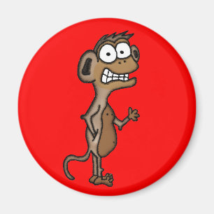 Waving Monkey Magnet