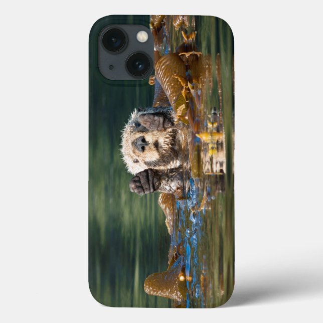 Waving Sea Otter Case-Mate iPhone Case (Back)