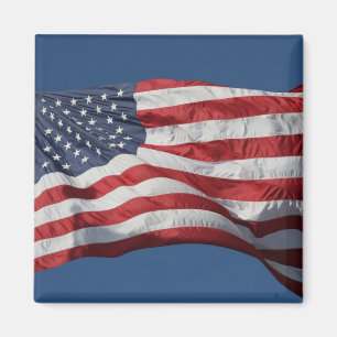 waving stripes magnet