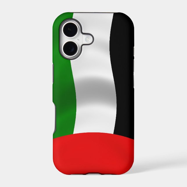 Waving UAE Flag (Back)