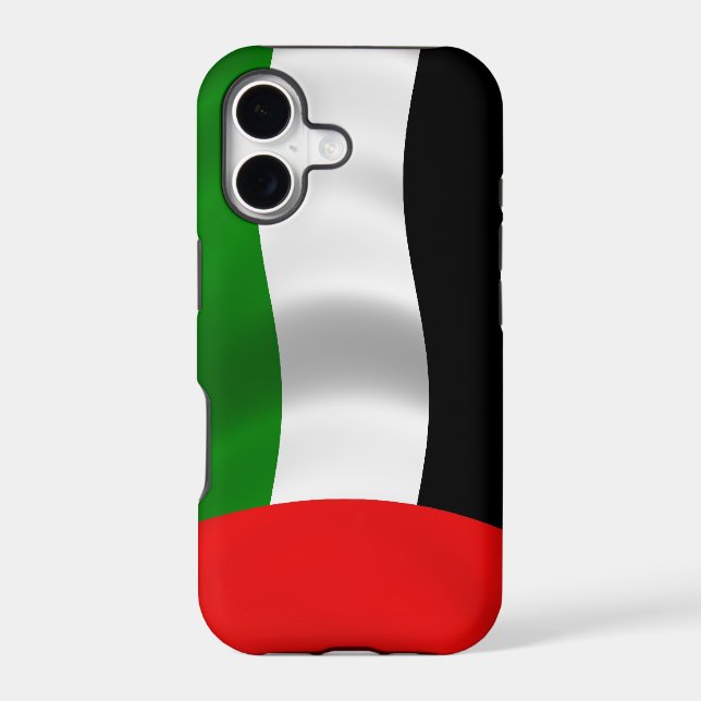 Waving UAE Flag (Back)