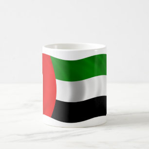 Waving UAE Flag Coffee Mug