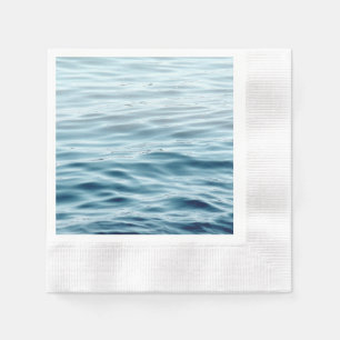 Waving water napkin
