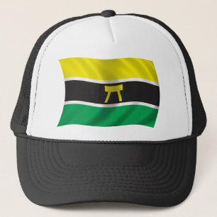 Wavy Ashanti Flag Trucker Hat