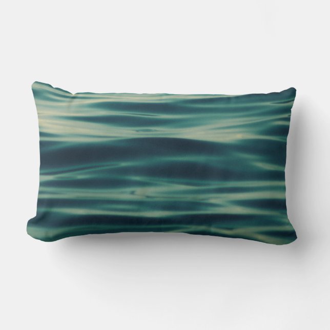 Wavy body of water lumbar cushion (Front)