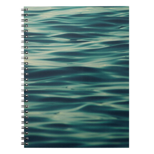 Wavy body of water notebook (Front)