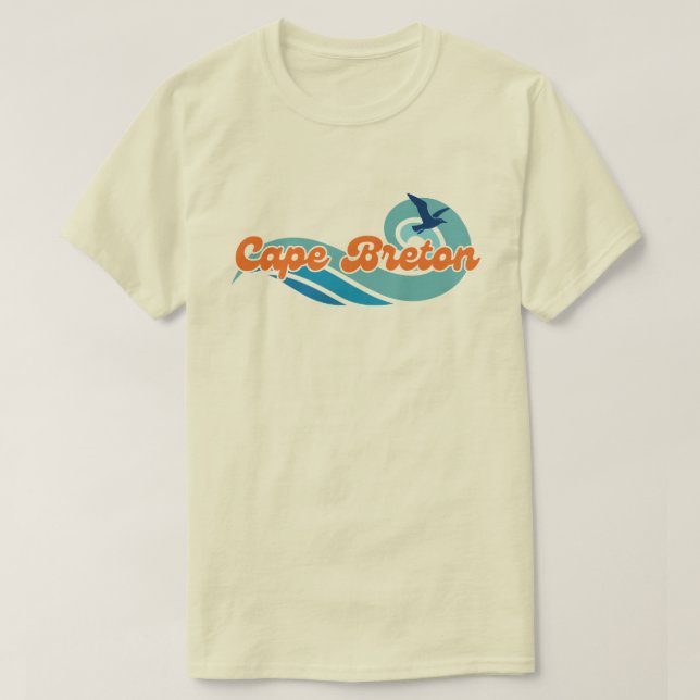 Wavy Days Cape Breton Tee (Design Front)