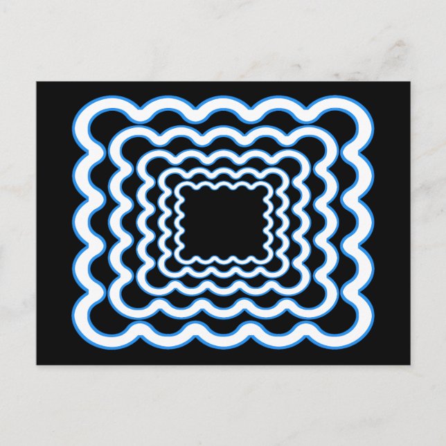 Wavy Frames Postcard (Front)