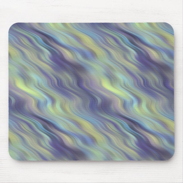 Wavy Lavender Texture Mouse Pad (Front)