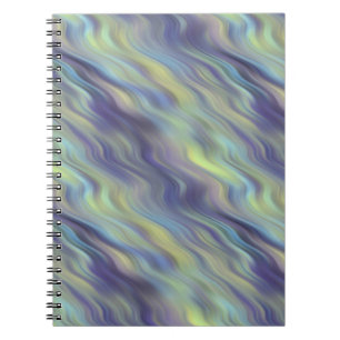 Wavy Lavender Texture Notebook