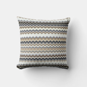 Wavy Line Pattern Cushion
