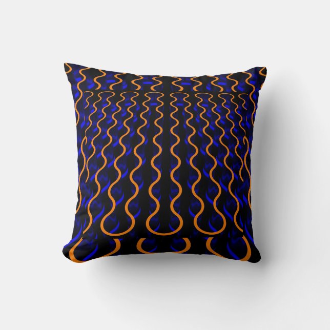 Wavy Lines Cushion (Front)