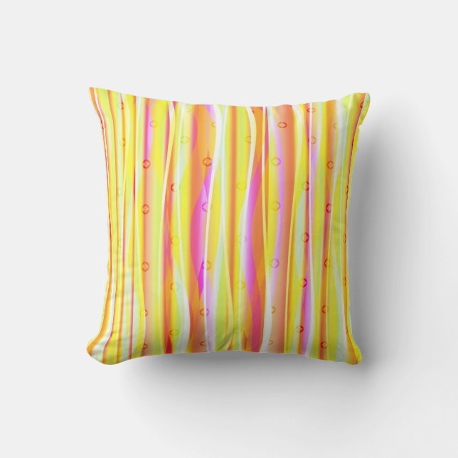 Wavy Lines Cushion (Front)