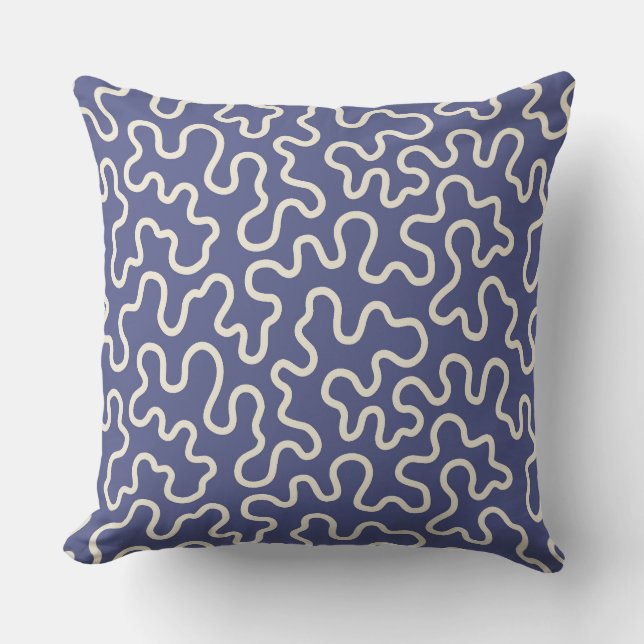 Wavy Lines Pillow (Front)