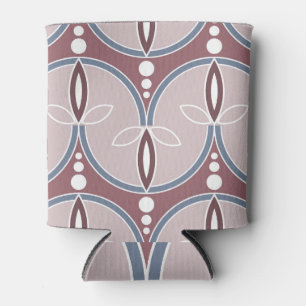 Wavy Lines: Seamless Geometric Vintage. Can Cooler