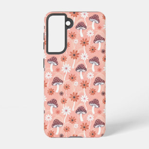 Wavy Mushroom Garden Samsung Galaxy Case