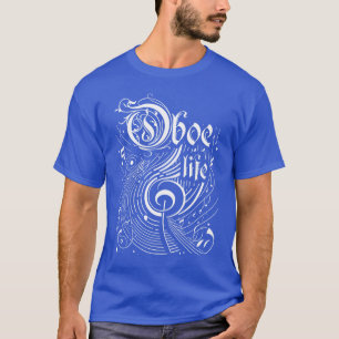 Wavy Music Oboe Life T-Shirt