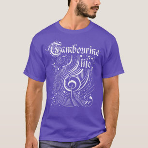 Wavy Music Tambourine Life T-Shirt
