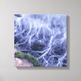 Wavy Ocean Canvas Print