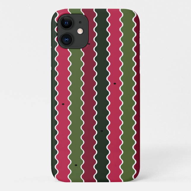 Wavy Pattern Case-Mate iPhone Case (Back)