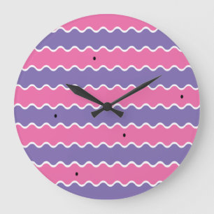 Wavy Pattern Clock