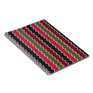 Wavy Pattern Notebook