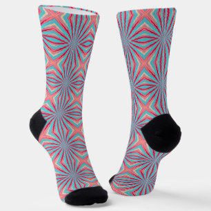 Wavy Perspective Socks