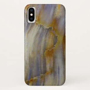 Wavy Petrified Wood iPhone X Case