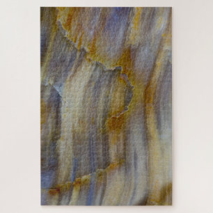 Wavy Petrified Wood Jigsaw Puzzle