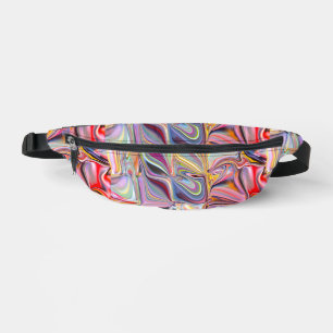 Wavy Squares of Time Bum Bags