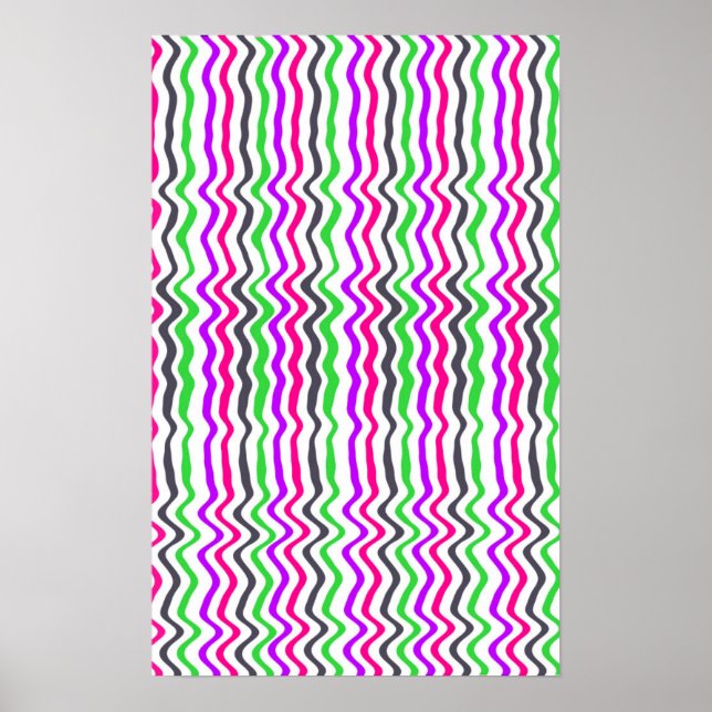 Wavy Stripe 2014 Poster (Front)