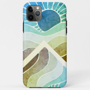 wavy sunshine iPhone 11 pro max case