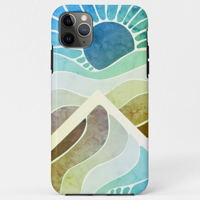 wavy sunshine Case-Mate iPhone case (Back)