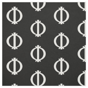 Wawa Aba   Adinkra Symbol of Toughness Fabric