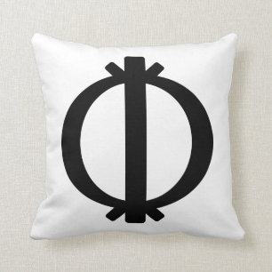 Wawa Aba   Symbol of Toughness and Resilience Cushion