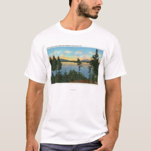 Wawbeek Club View of Upper Saranac Lake T-Shirt