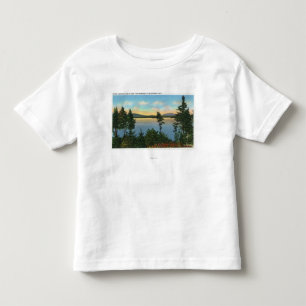 Wawbeek Club View of Upper Saranac Lake Toddler T-Shirt