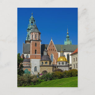 Wawel Royal Castle Krakow Poland Postcard