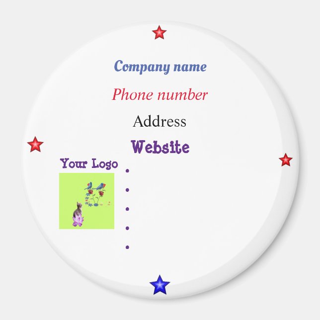 Wawnice design it for you magnet (Front)