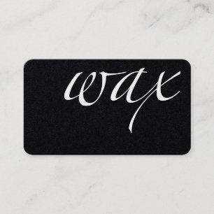 Wax: Brazilian Wax Business Card