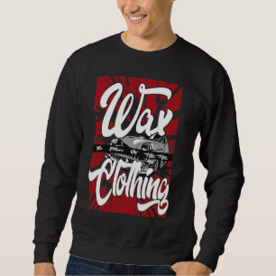 Wax clothing old school hip hop Sweater