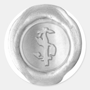 Wax Seal Monogram - Silver - Boulder $ -