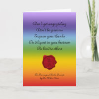 wax seal - REIKI & Precepts | chakren colours